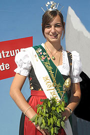 Hopfenkönigin Nicole Frankl (Foto: Ingrid Grossmann)